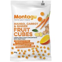 Montagu - Fruit Cubes Mango. Carrot & Ginger